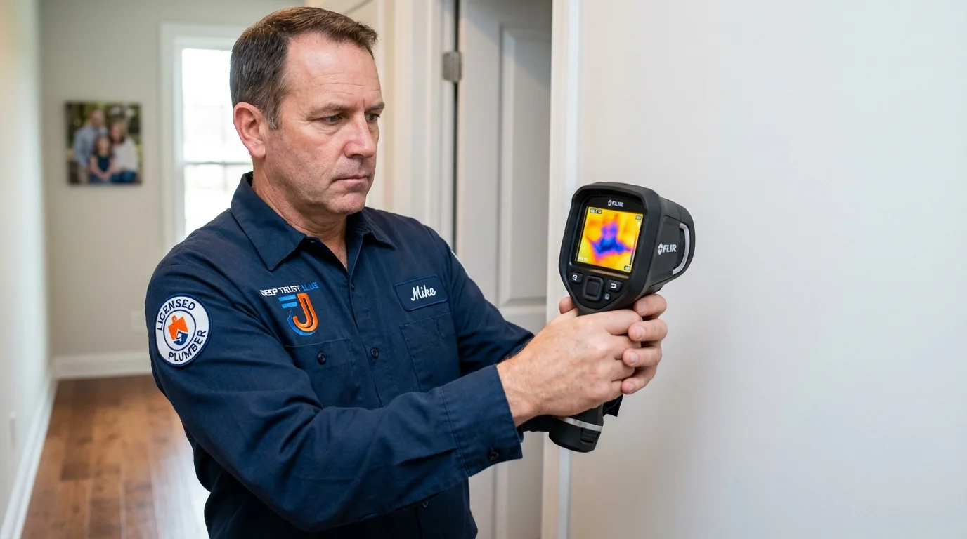 Thermal imaging leak detection by Johns Plumbing LLC in East Palatka